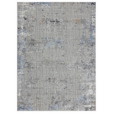 Manmade Austin Devine Blue Accent Rectangle Rug 1 ft. 11 in. x 3 ft. MA3097857